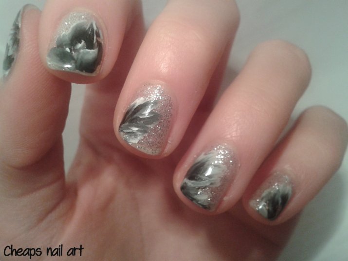 Cheaps nail art nouvel an 2014 6