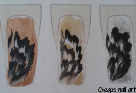 Inspiration nail art cheapsn nail art nouvel an 2014 2
